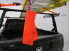 0  roadside emergency erickson mesh safety flag w/ grommets - 18 inch long x wide fluorescent orange