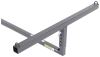 steel erickson big bed junior load extender for truck or roof - 2 inch hitches 350 lbs