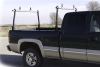 truck bed fixed height erickson ladder rack w/ load stops - steel 800 lbs