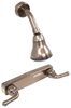 indoor shower empire faucets rv valve and head - dual teacup handle oil rubbed bronze