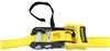 trailer truck bed 11 - 20 feet long erickson sliding ratchet tie-down straps w/ safety hooks 1-1/4 inch x 14' 665 lbs qty 2