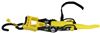 trailer truck bed 11 - 20 feet long erickson sliding ratchet tie-down straps w/ safety hooks 1-1/4 inch x 14' 665 lbs qty 2