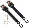 trailer truck bed 1-1/8 - 2 inch wide erickson re-tractable ratchet straps w buttons bolt on x 5-1/2' 1 333 lbs qty