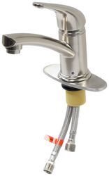 Empire Faucets RV Bathroom Faucet - Single Lever Handle - Brushed Nickel - EM35PR
