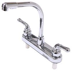 Empire Faucets RV Kitchen Faucet - Dual Teacup Handle - Chrome - EM37UR
