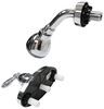 indoor shower empire faucets valve and head w/ temp control - single teacup handle chrome
