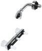 indoor shower empire faucets valve and head - dual knob handle chrome