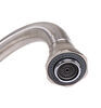 kitchen faucet standard sink empire faucets rv - single lever handle brushed nickel