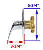 faucets shower heads valves em55hr