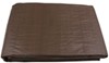 10 x weave standard duty erickson brown/green reversible tarp - 8' 10'
