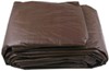 Erickson Brown/Green Reversible Tarp, 10 x 10 Weave - 18' x 24' 18 Feet Wide EM57036