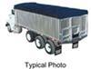 14 x weave extra heavy duty erickson industrial-grade truck/trailer tarp - 6' 8'