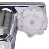 bathtub indoor shower empire faucets rv tub and diverter faucet w/ vacuum breaker - dual knob handle chrome