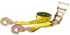 flatbed trailer truck bed 21 - 30 feet long erickson ratchet tie-down strap w/ web clamp and snap hooks 2 inch x 30' 3 300 lbs