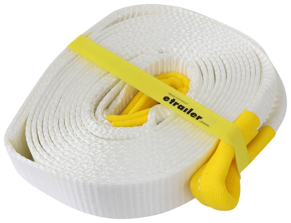 Ford F-150 Erickson Recovery Strap w/ Reinforced Loop Ends - 2 x 20' -  9,000 lbs Max Vehicle Weight