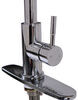 kitchen faucet gooseneck spout dimensions