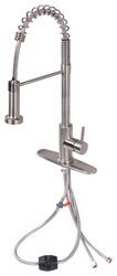 Empire Faucets RV Kitchen Faucet w/ Pull-Down Spout - Single Lever Handle - Brushed Nickel - EM65CR