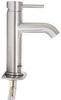 bathroom faucet single handle empire faucets rv vessel sink - lever brushed nickel