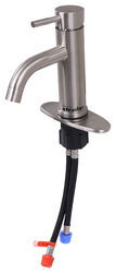 Empire Faucets RV Bathroom Vessel Sink Faucet - Single Lever Handle - Brushed Nickel - EM72WR