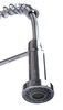 kitchen faucet single handle empire faucets rv w/ pull-down spout - lever chrome
