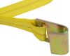 flatbed trailer truck bed 21 - 30 feet long erickson ratchet tie-down straps w flat hooks 2 inch x 27' 3 300 lbs qty