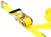 flatbed trailer truck bed 1-1/8 - 2 inch wide erickson ratchet tie-down strap w double j-hooks x 27' 3 300 lbs