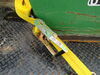 0  flatbed trailer truck bed 1-1/8 - 2 inch wide erickson ratchet tie-down strap w double j-hooks x 27' 3 300 lbs