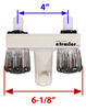 bathtub indoor shower faucets valves empire rv tub and diverter faucet w/ vacuum breaker - dual knob handle biscuit