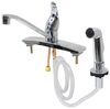kitchen faucet standard sink empire faucets hybrid rv w/ sprayer - single lever handle chrome