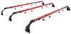 complete roof systems exposed racks rack for jeep jl jlu and gladiator hardtop - square bar steel red