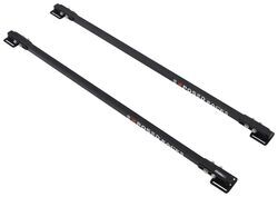 Exposed Racks Roof Rack - Raised Side Rails - Square Bars - Steel - Black - 2 Bars - ER88TR