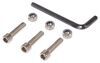 mud flaps hardware replacement hub arm clamp bolt kit for rock tamers heavy-duty adjustable flap system