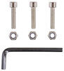 mud flaps replacement hub arm clamp bolt kit for rock tamers heavy-duty adjustable flap system