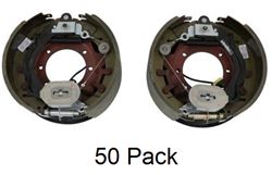 Electric Brakes w/ Dust Shields - Self-Adjusting - 12-1/4" - Left/Right Hand - 12K - 50 Pairs - ETBRK212C