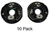 dealer pack electric trailer brakes - self-adjusting 10 inch left/right hand 3 500 lbs pairs