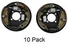 hydraulic drum brakes 10 x 2-1/4 inch trailer - uni-servo free backing left/right hand 3.5k pairs