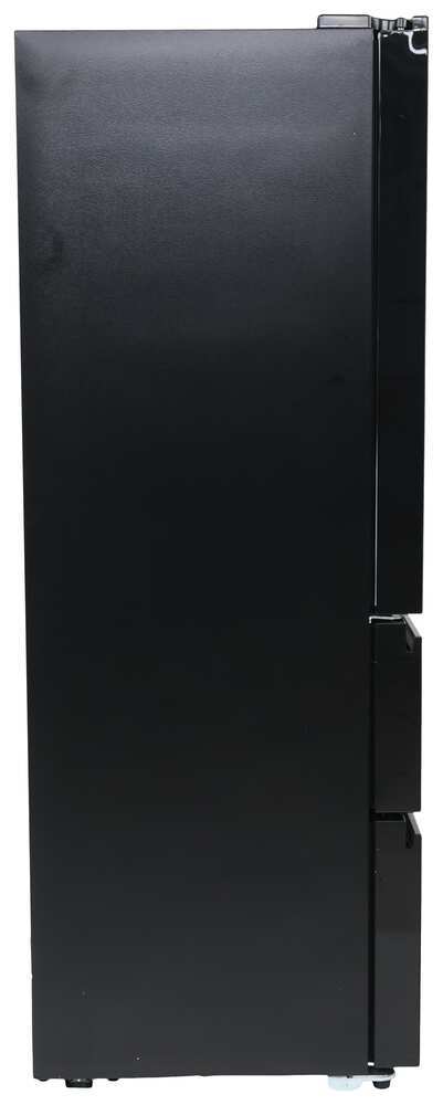 Everchill SRM-418CB 16.2 cu.ft. 110V 4-Door Refrigerator, French Black Doors