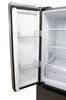 full fridge with freezer freestanding everchill rv refrigerator w drawers - french doors 16 cu ft 110v black stainless steel