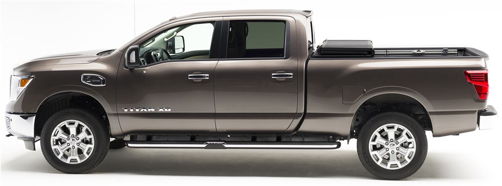 2019 Nissan Titan Extang Solid Fold 2.0 Hard Tonneau Cover - Folding ...