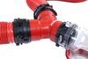 drain hoses 10 feet long ez coupler dual tank sewer hose kit - 10'