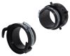 sewer adapters hose valterra adapter w/ 3 inch bayonet and swivel lug fitting - black