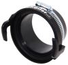 sewer adapters hose to valterra adapter w/ 3 inch bayonet and swivel lug fitting - black