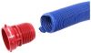 sewer adapters hose to drain adapter ez coupler self-threading rv w/ 3 inch lug fitting - red
