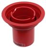 rv sewer hose fittings replacement connector for ez coupler 4-in-1 adapter w/ 90-degree elbow fitting - red