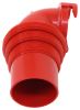 sewer adapters elbows 3 inch 3-1/2 4 ez coupler 4-in-1 threaded rv adapter with 90-degree elbow fitting - red