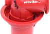 sewer adapters elbows hose to dump station ez coupler 4-in-1 threaded rv adapter with 90-degree elbow fitting - red
