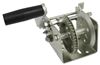 standard hand winch boat trailer utility fulton high-performance 2-speed for strap or wire rope - zinc 2 000 lbs