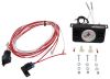 air suspension compressor kit vehicle electric dual function spring control panel - metal white face