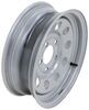 wheel only 5 on inch vesper steel modular trailer - 15 x rim silver