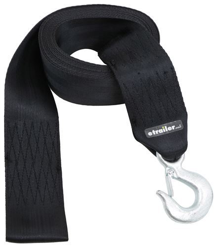 Fulton Heavy-Duty Winch Strap with Hook - 20' x 3